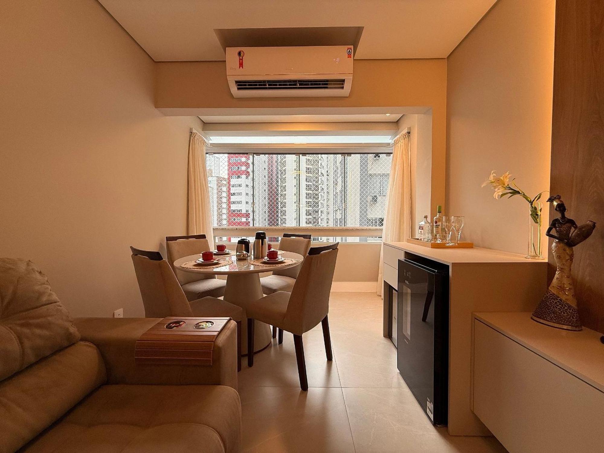 Pd01- 3 Suites| Centro| Churrasq.| Telas Protecao Balneario Camboriu Luaran gambar