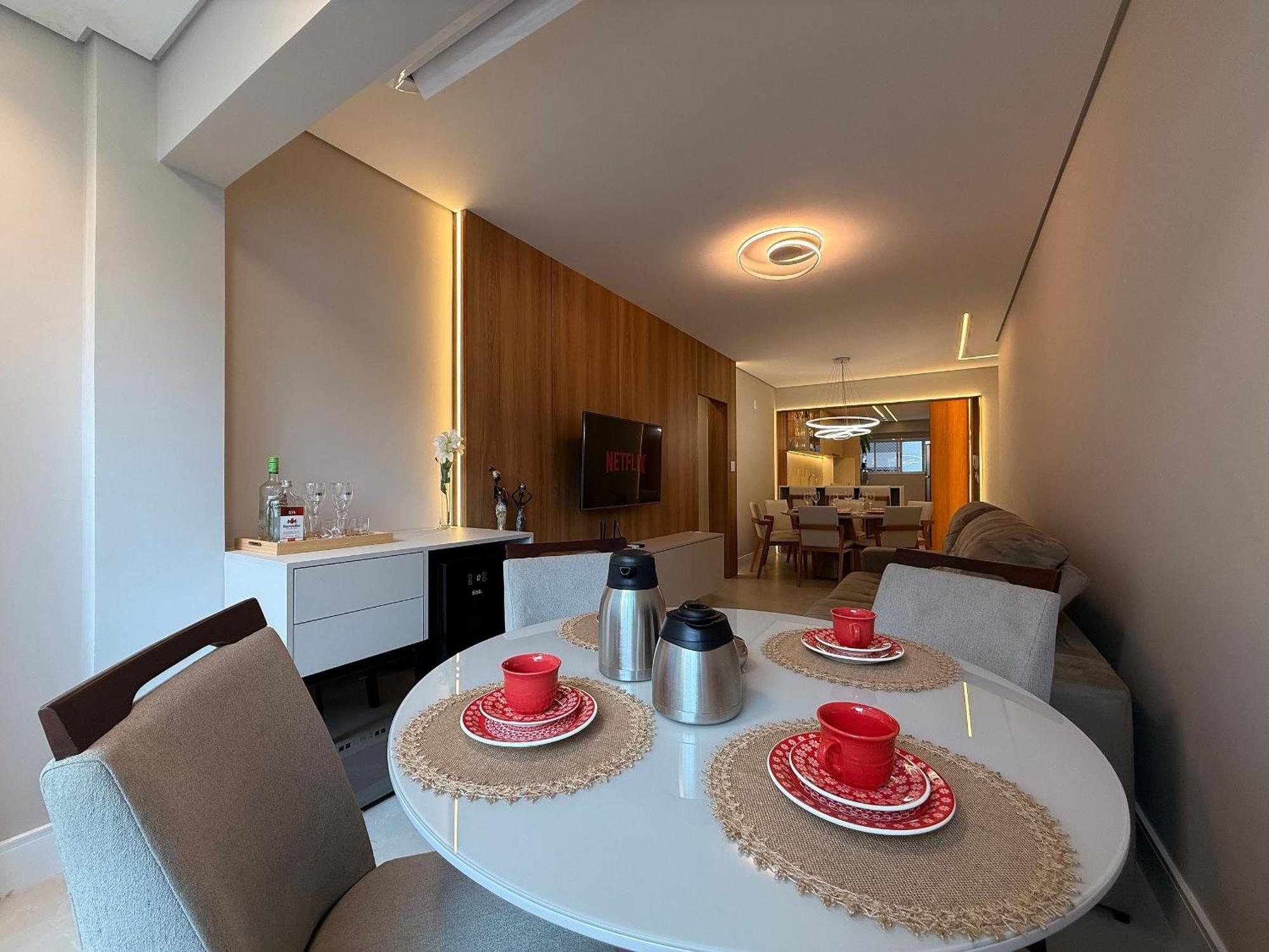 Pd01- 3 Suites| Centro| Churrasq.| Telas Protecao Balneario Camboriu Luaran gambar