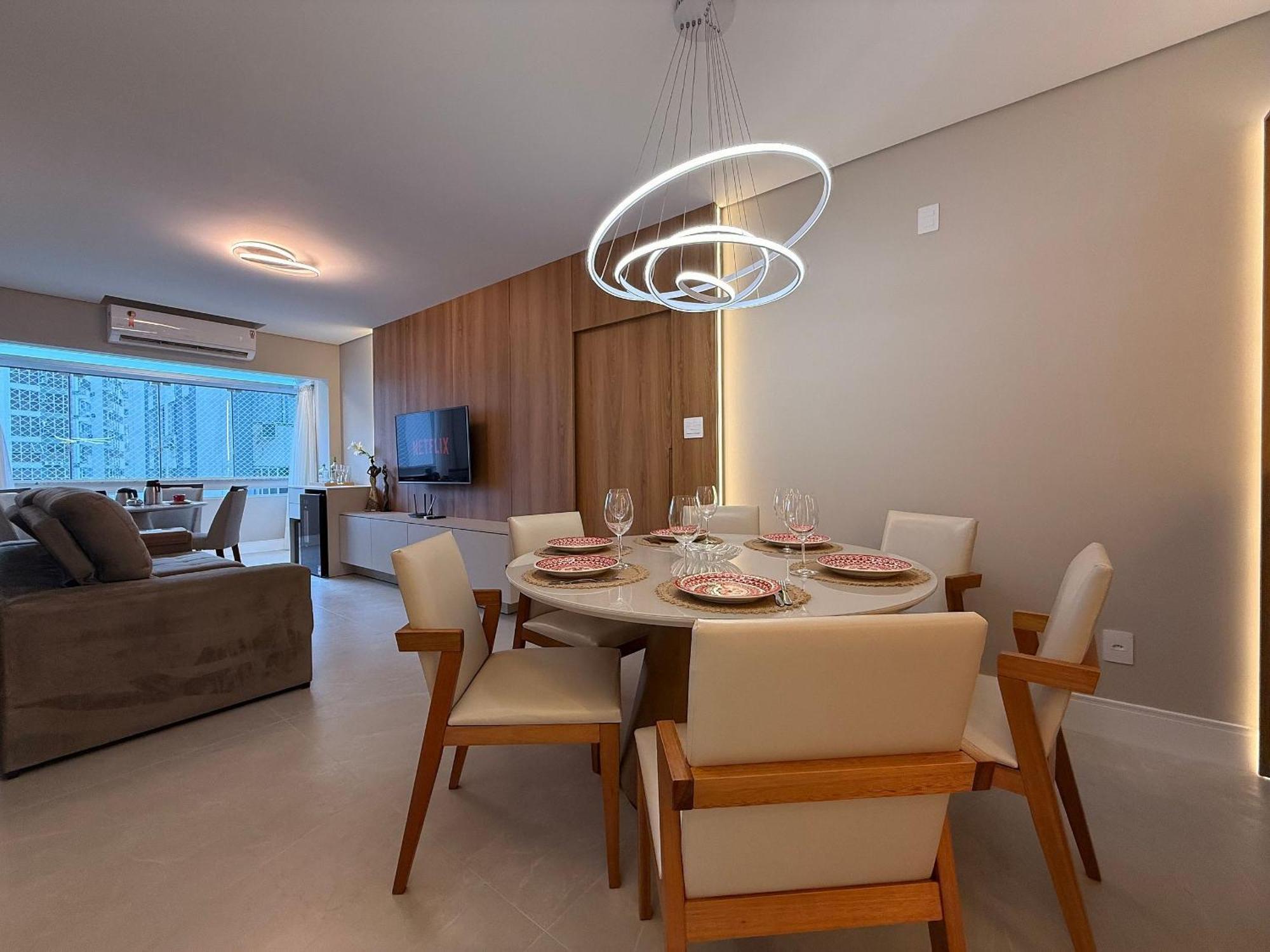 Pd01- 3 Suites| Centro| Churrasq.| Telas Protecao Balneario Camboriu Luaran gambar