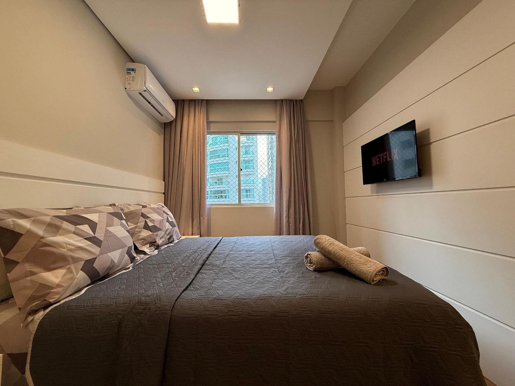 Pd01- 3 Suites| Centro| Churrasq.| Telas Protecao Balneario Camboriu Luaran gambar